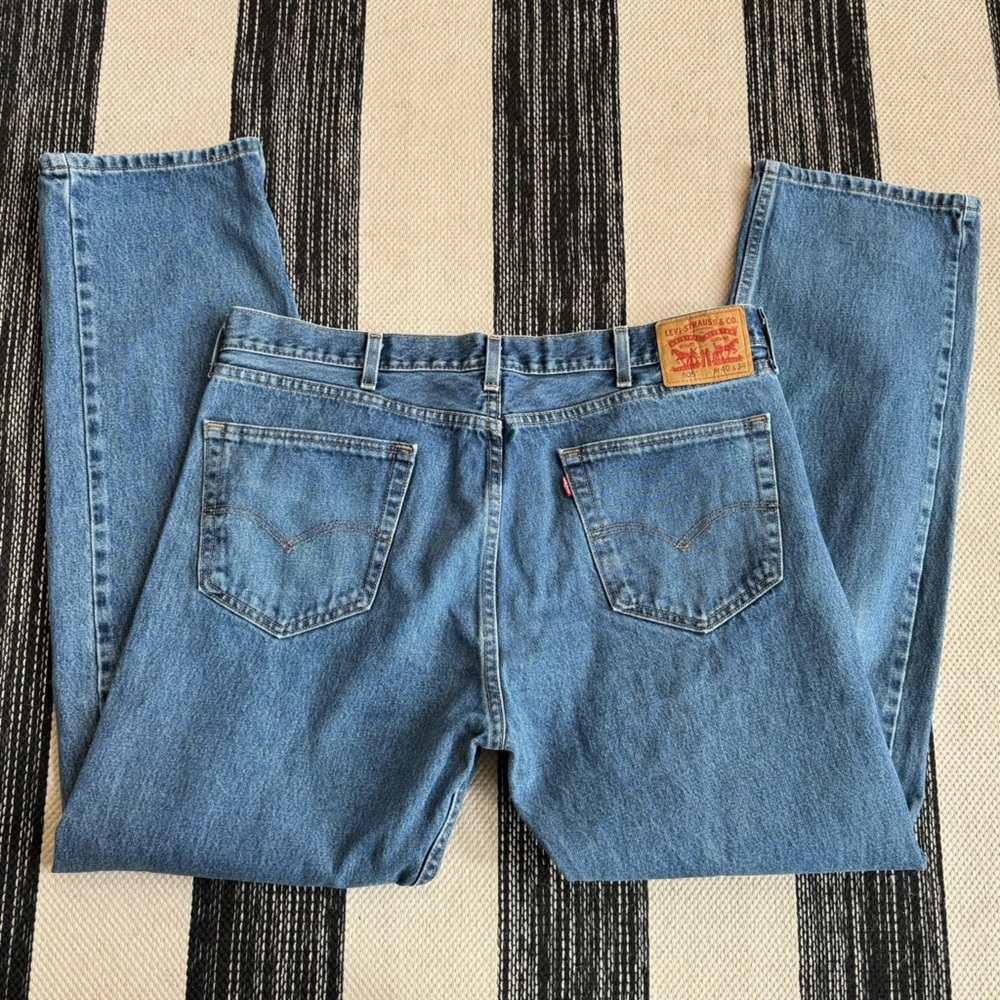 Levi's 505 Men's Straight Leg Medium Wash Size W40/ L34